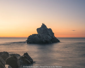 Sunrise cala frares lloret de mar