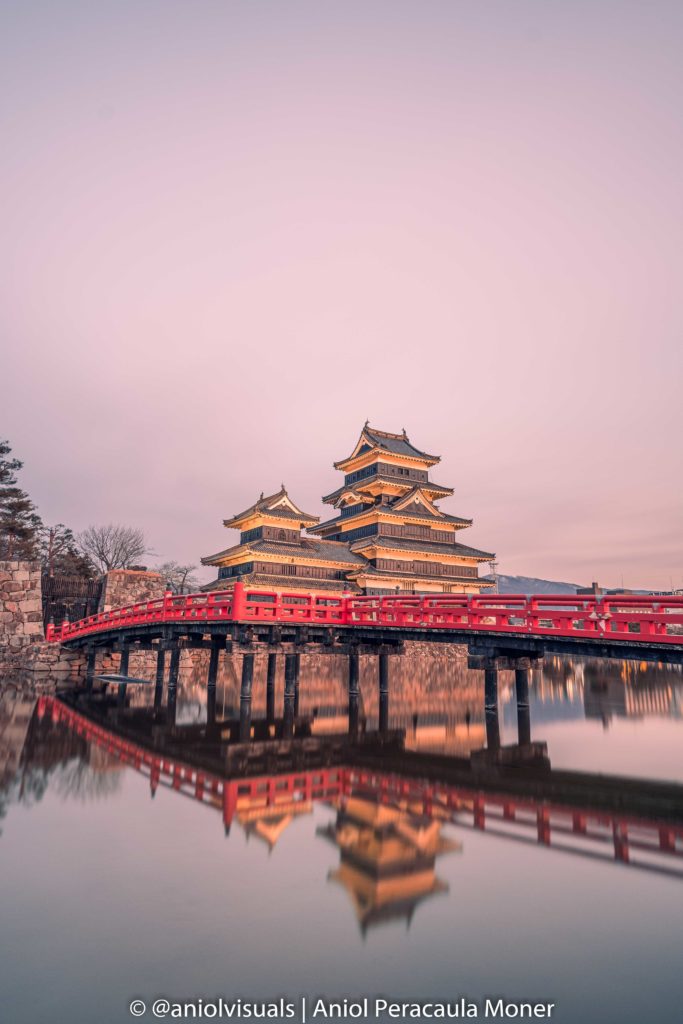 Matsumoto castle sunset photography guide by aniolvisuals