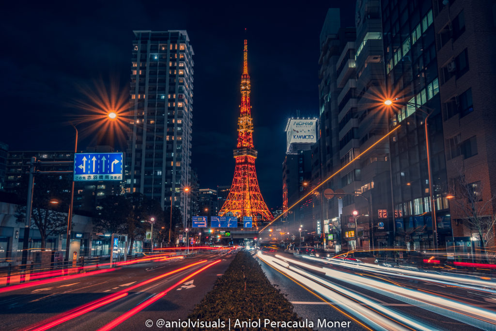 Japanese Photography Reflection Of Tokyo Skytree At Night Japan