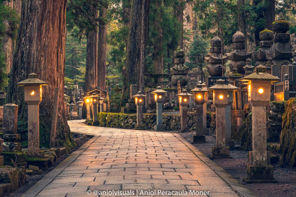 Japan hidden photo and instagram locations okunoin cemetery in koyasan by aniolvisuals