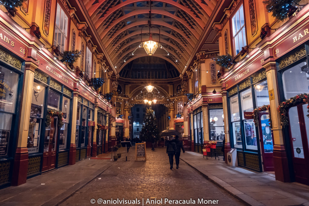 Leadenhall Market lights by aniolvisuals