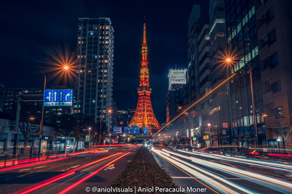 Tokyo tower photography by aniolvisuals