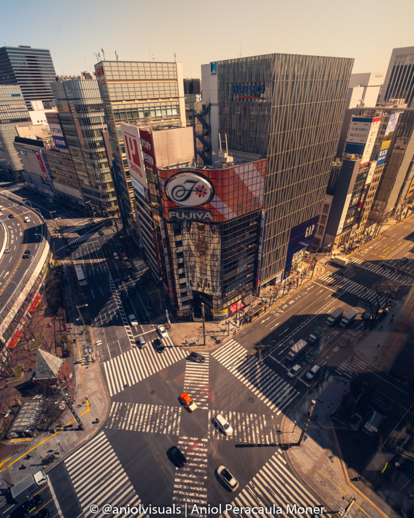 Ginza viewpoint photography spot by aniolvisuals
