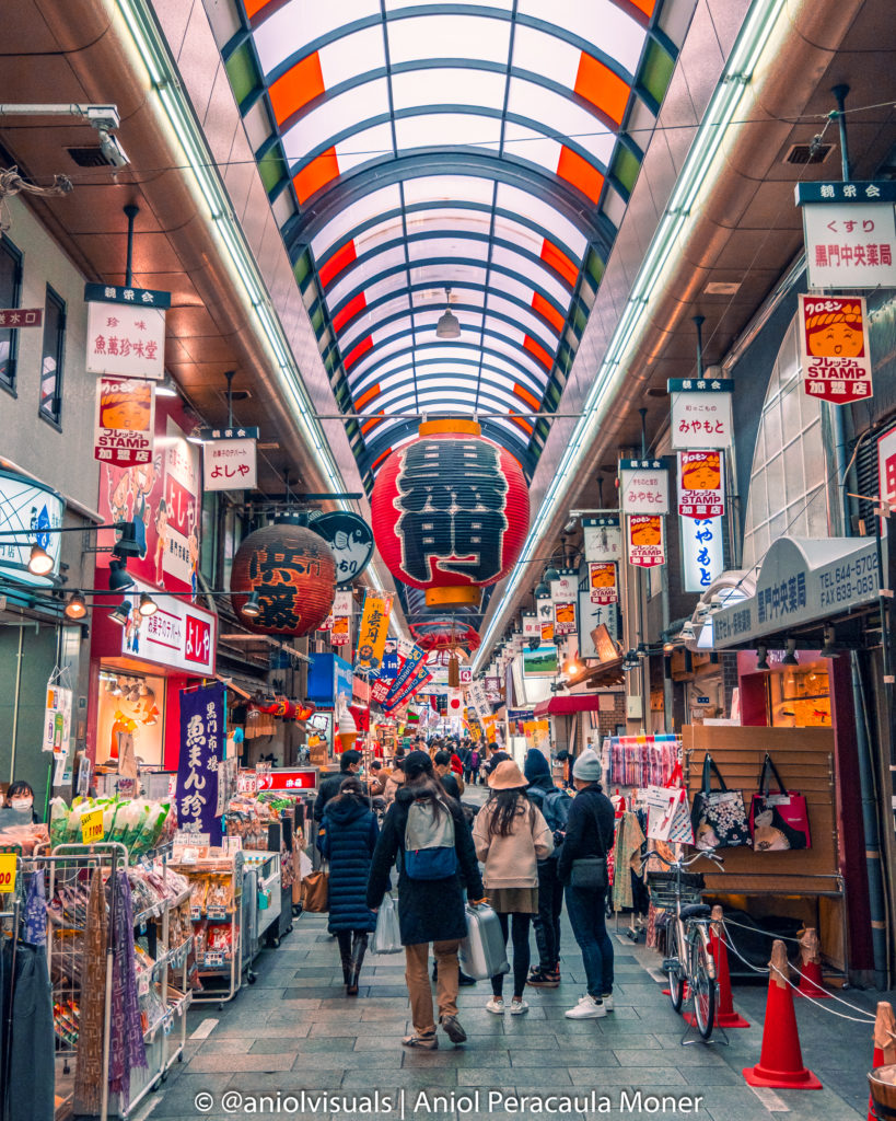 Osaka market photography