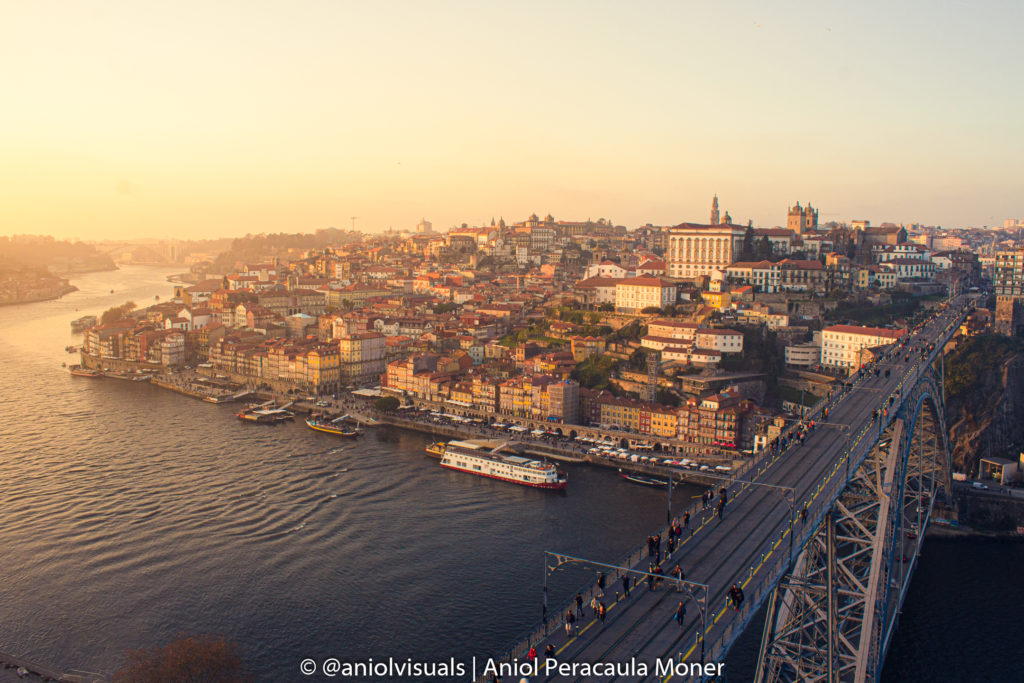 Porto sunset photography location