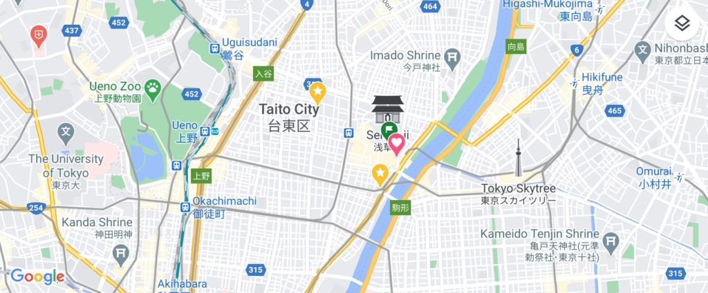 Apps for Japan google maps