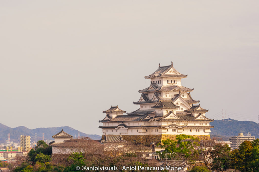 Himeji castle viewpoint