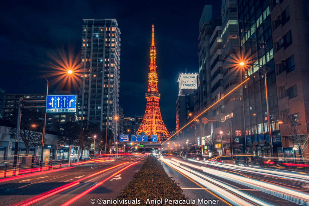 Tokyo tower photography spot japan