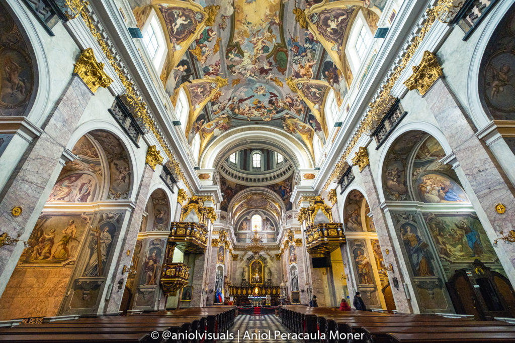 Ljubljana cathedral photography
