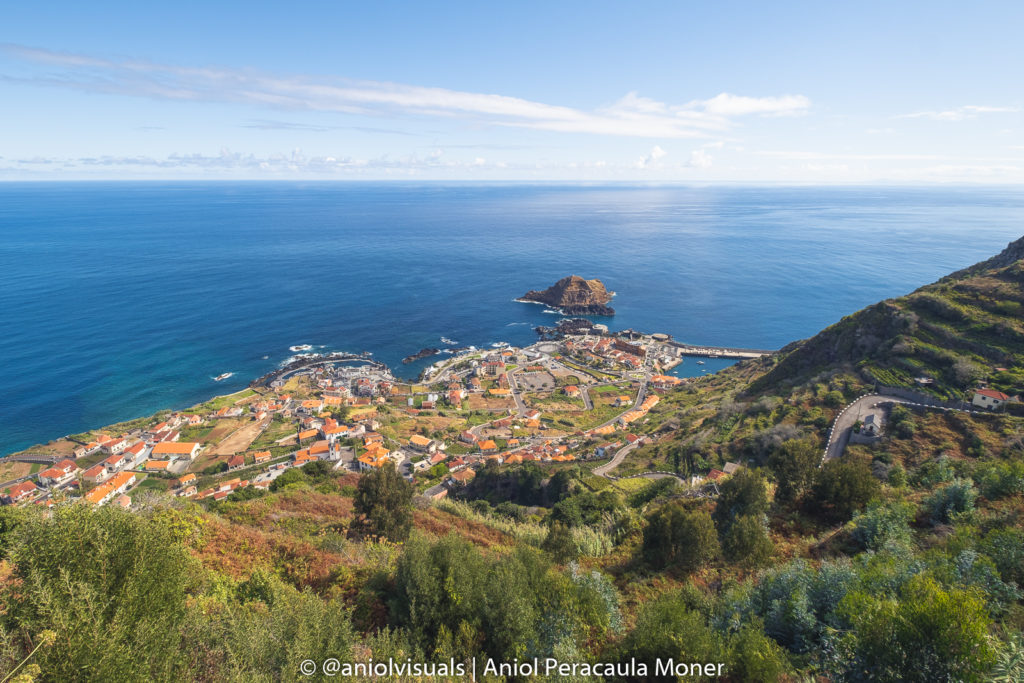 Madeira viewpoint miradouro santa porto moniz