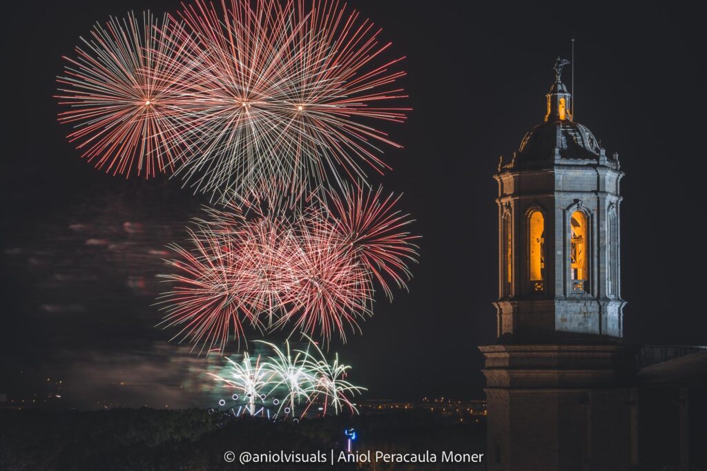 girona sant narcís fireworks festivities