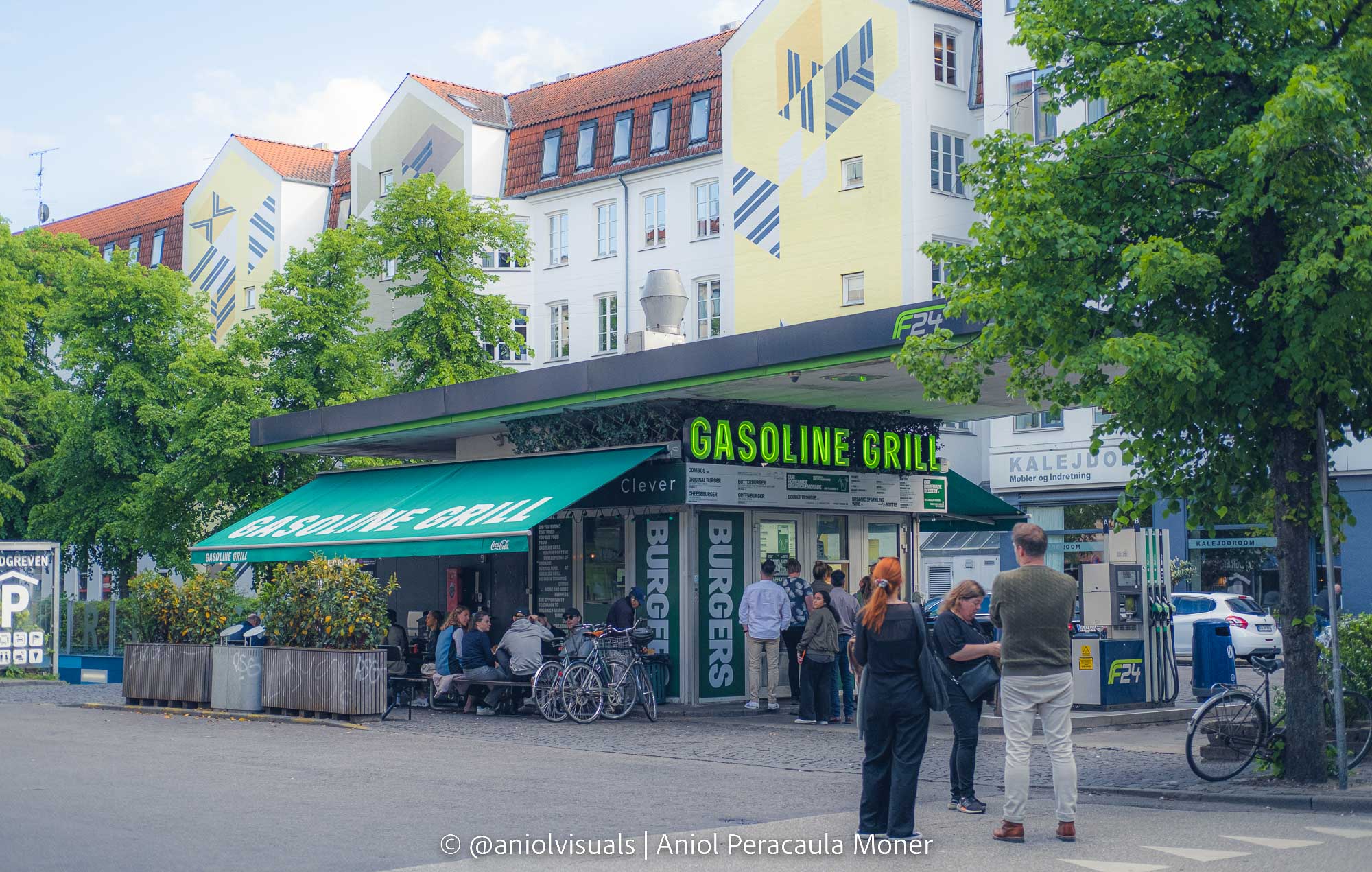 Copenhagen gasoline grill original shop