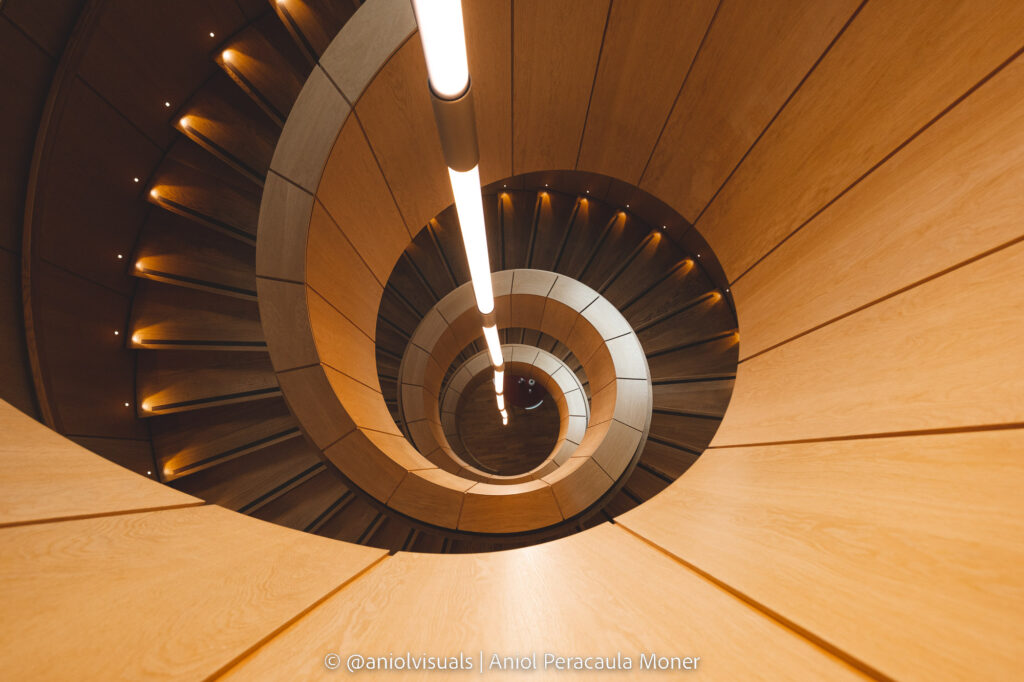 maersk tower stairs photography