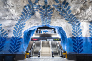 Stockholm metro travel photography guide