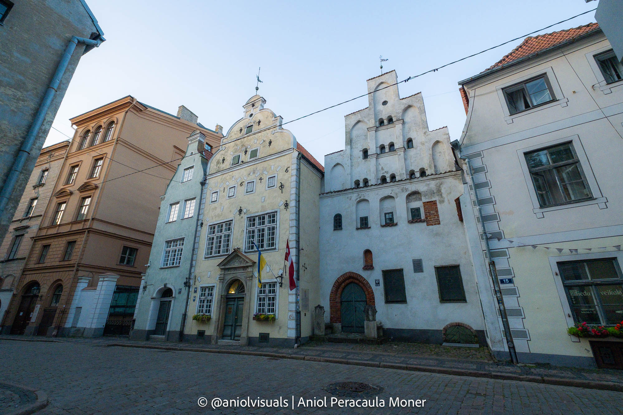 riga photography guide three brothers houses