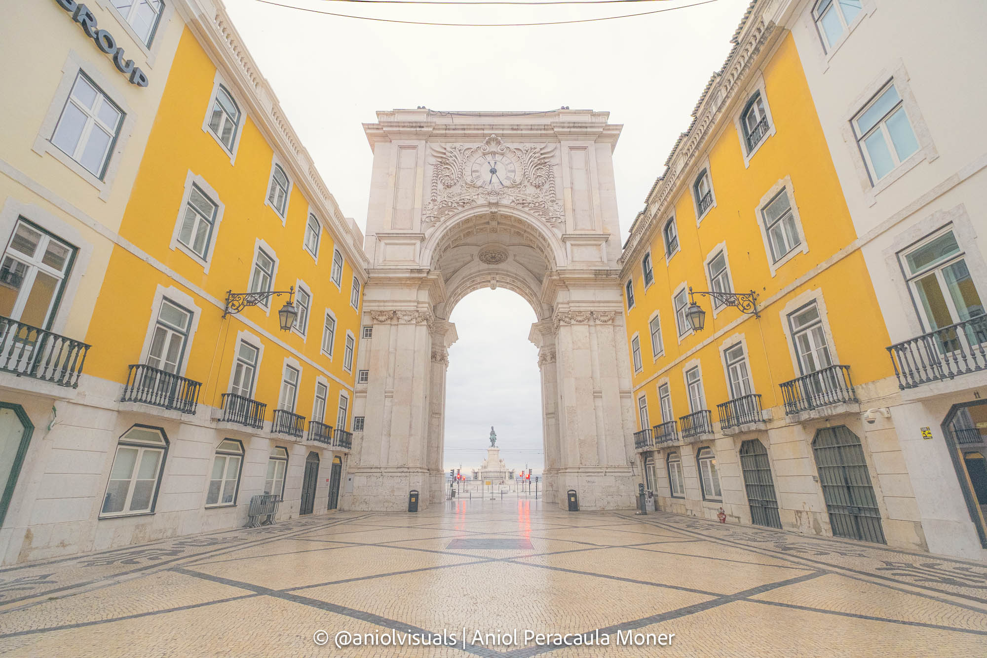 Lisbon photography guide arco rua augusta