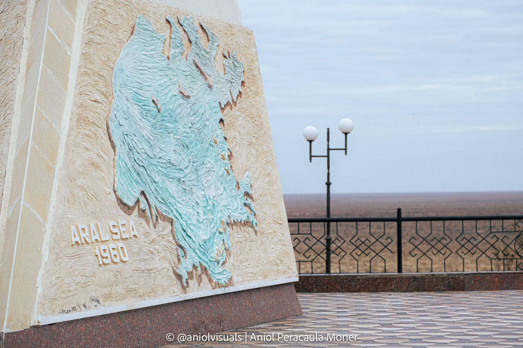Aral Sea memorial photography spot