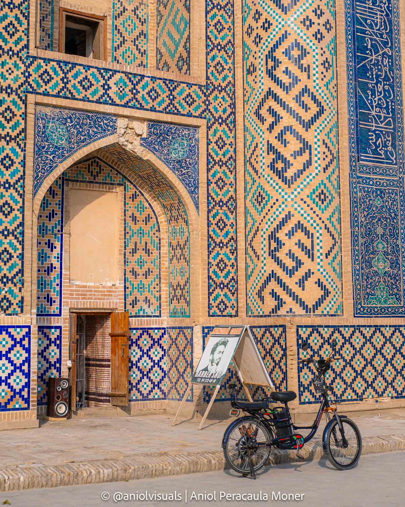 Bukhara madrasah photography