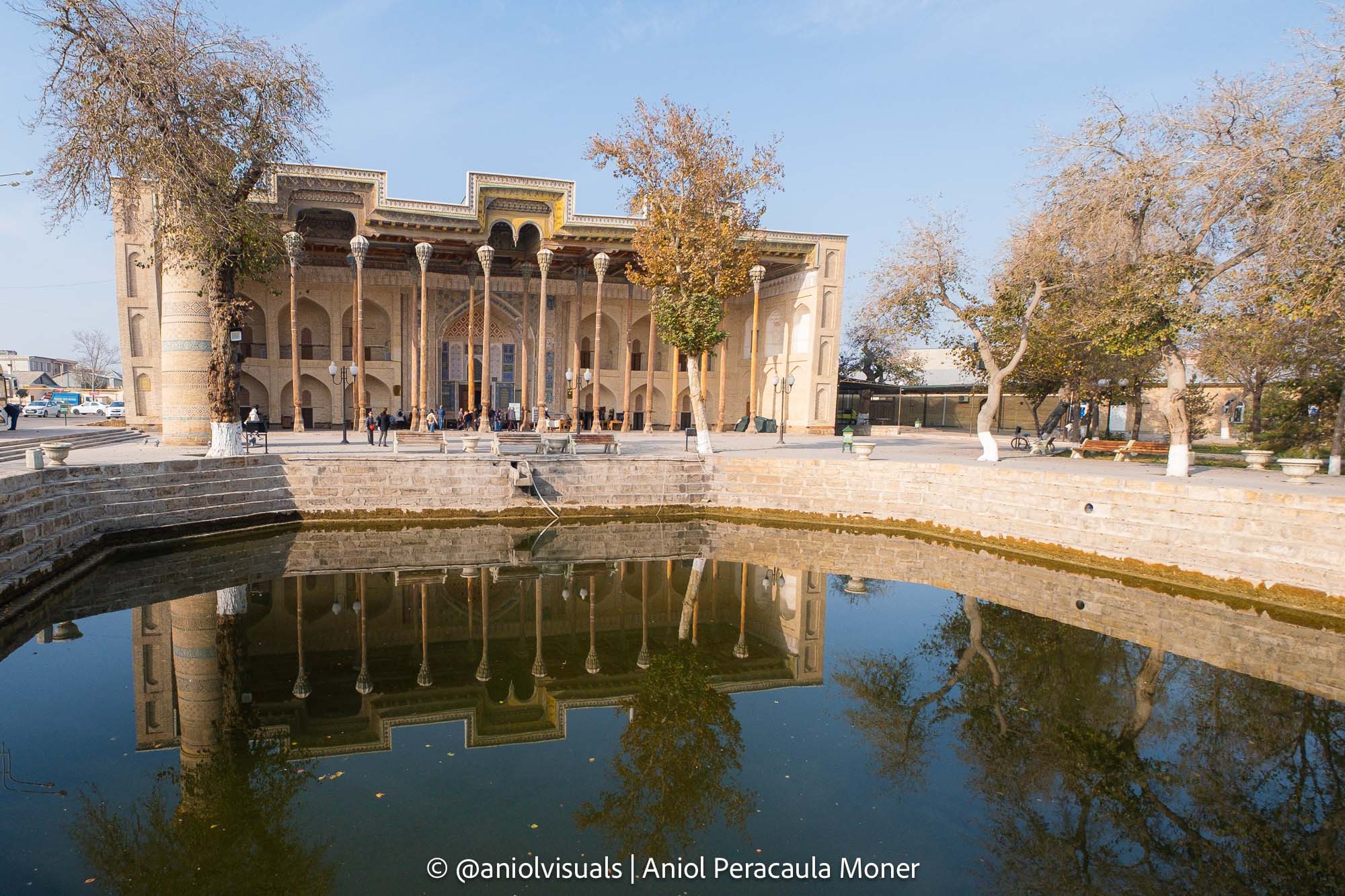 Bolo Hauz mosque uzbekistan bukhara