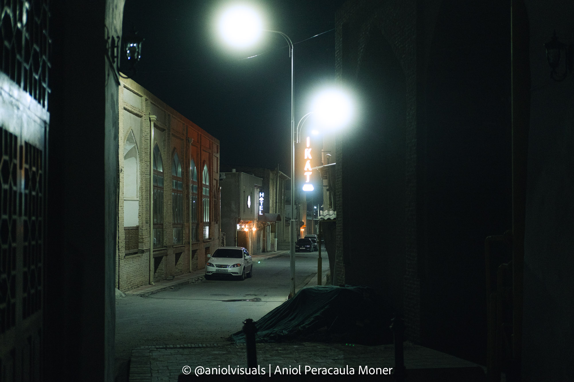 Bukhara night photography