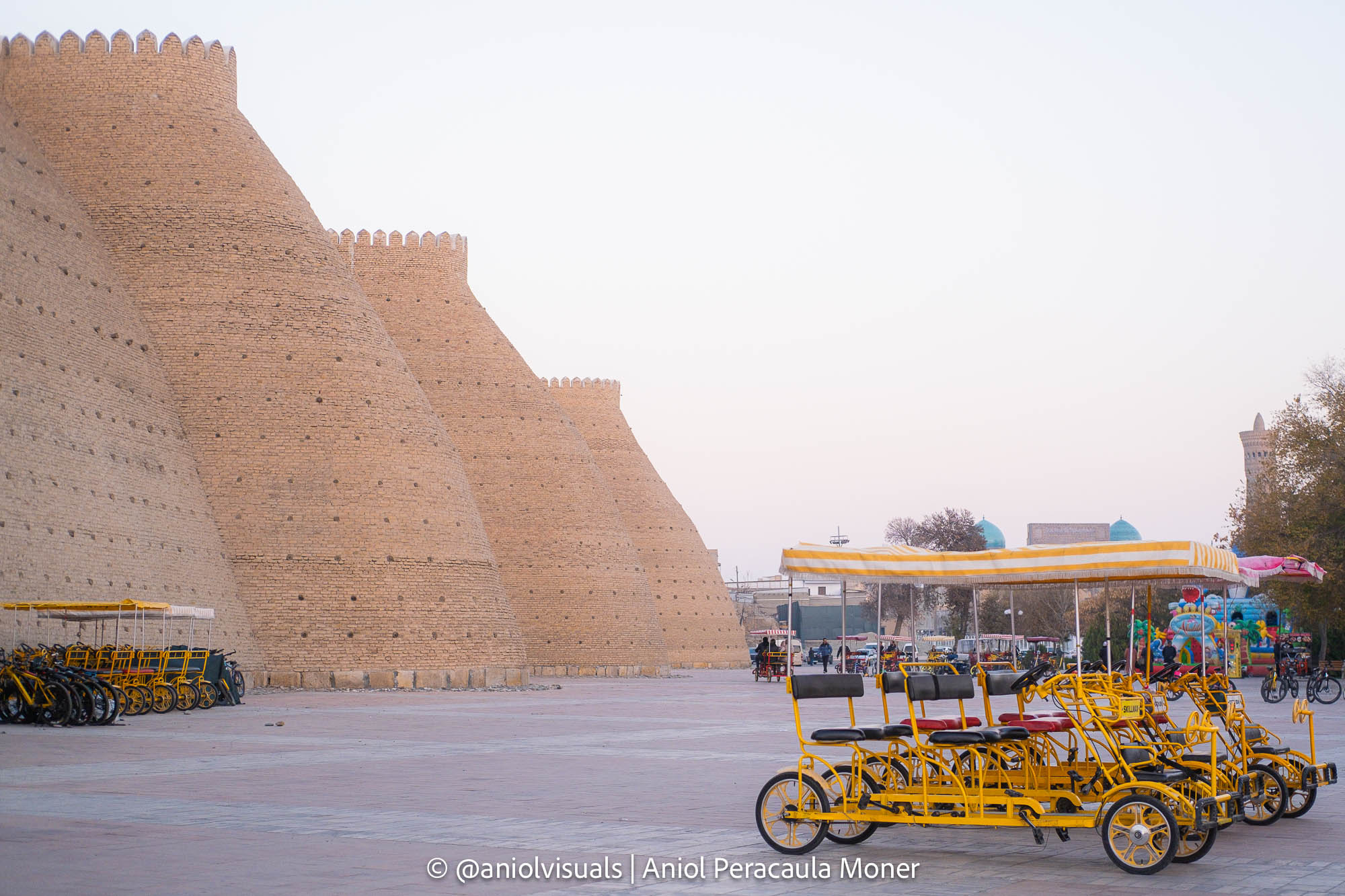 Bukhara city walls