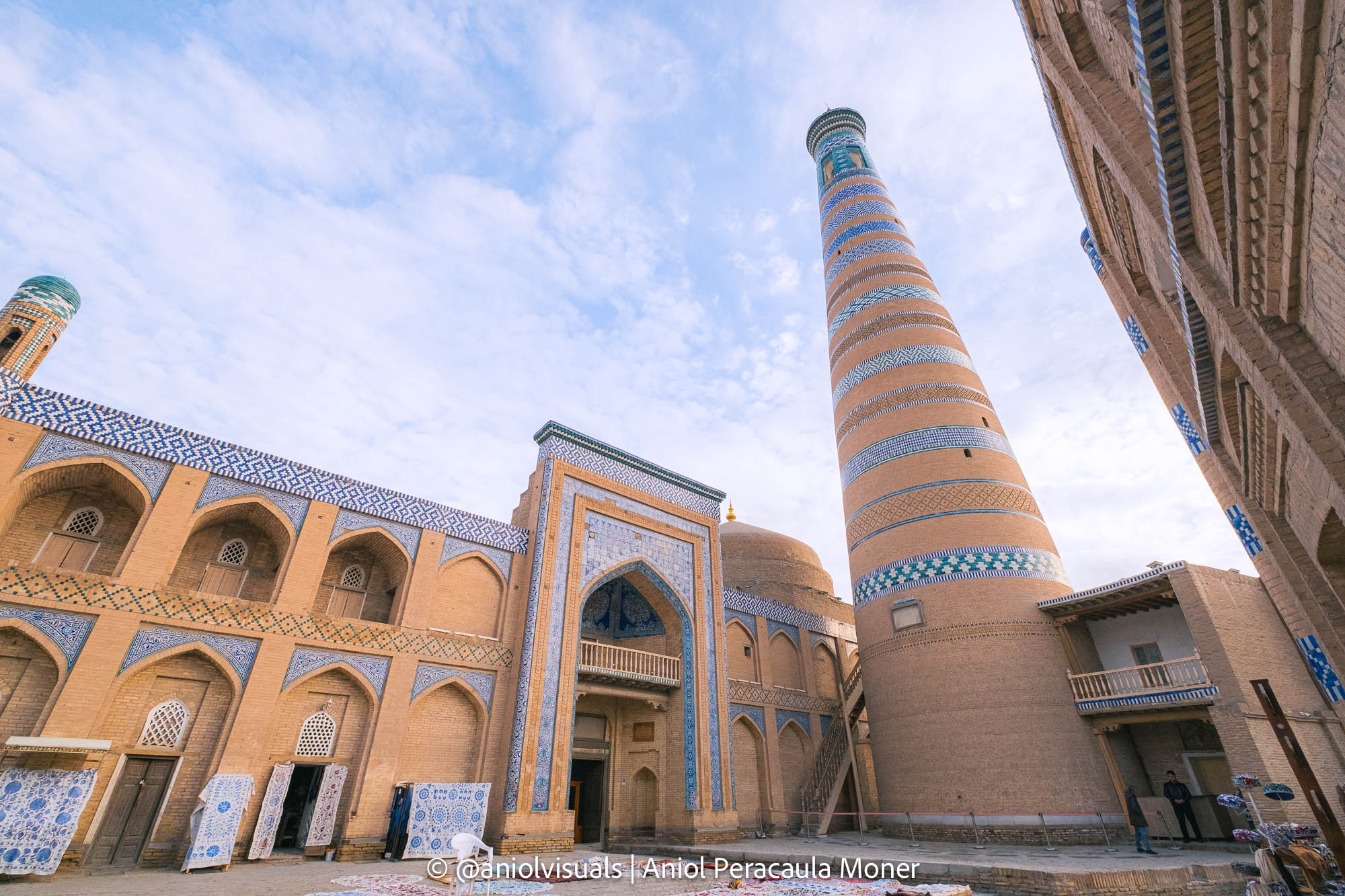 khiva photography spots Islam Khoja Minaret