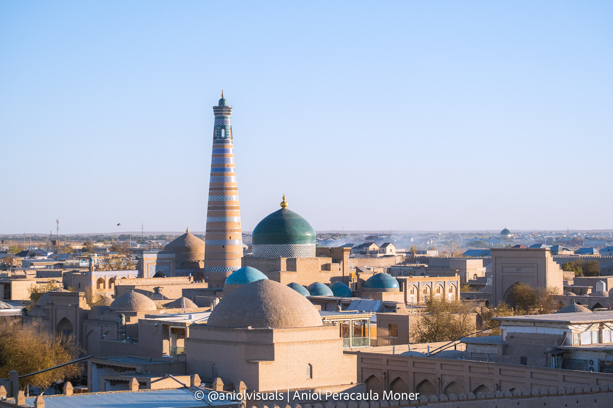 Khuna ark viewpoint khiva photography