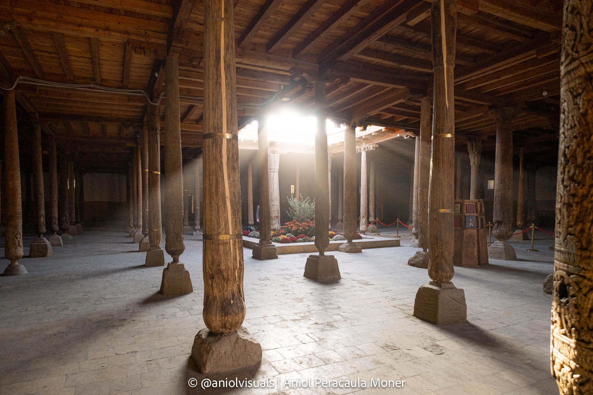 Juma mosque khiva photography