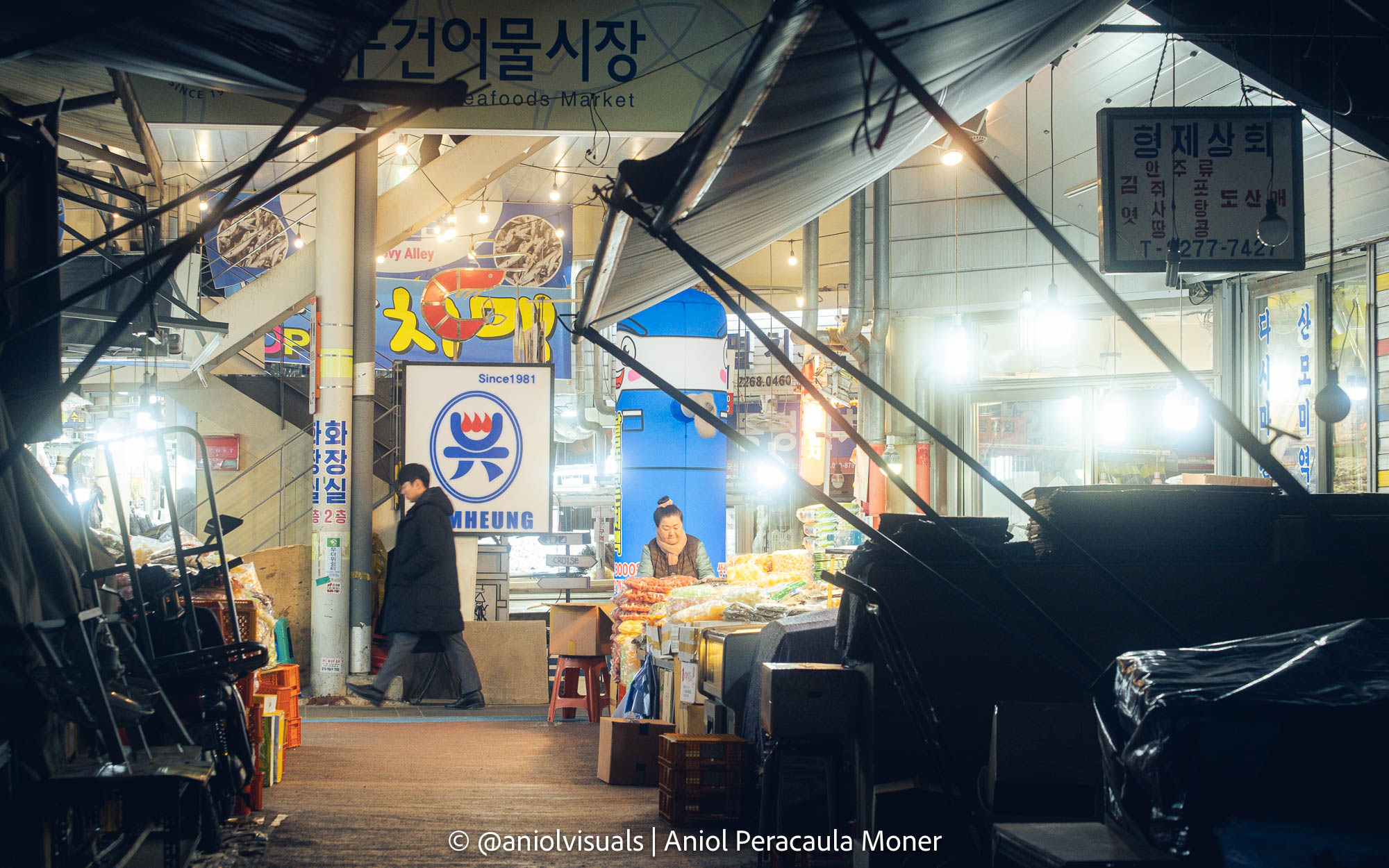 Seoul market photography