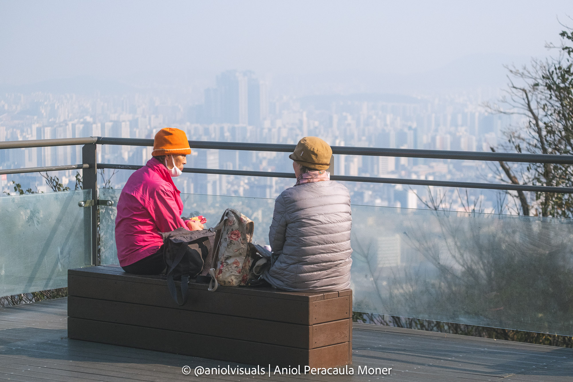 Seoul namsan viewpoint