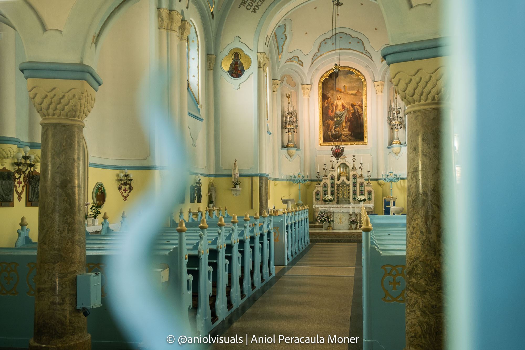 Blue church bratislava photography