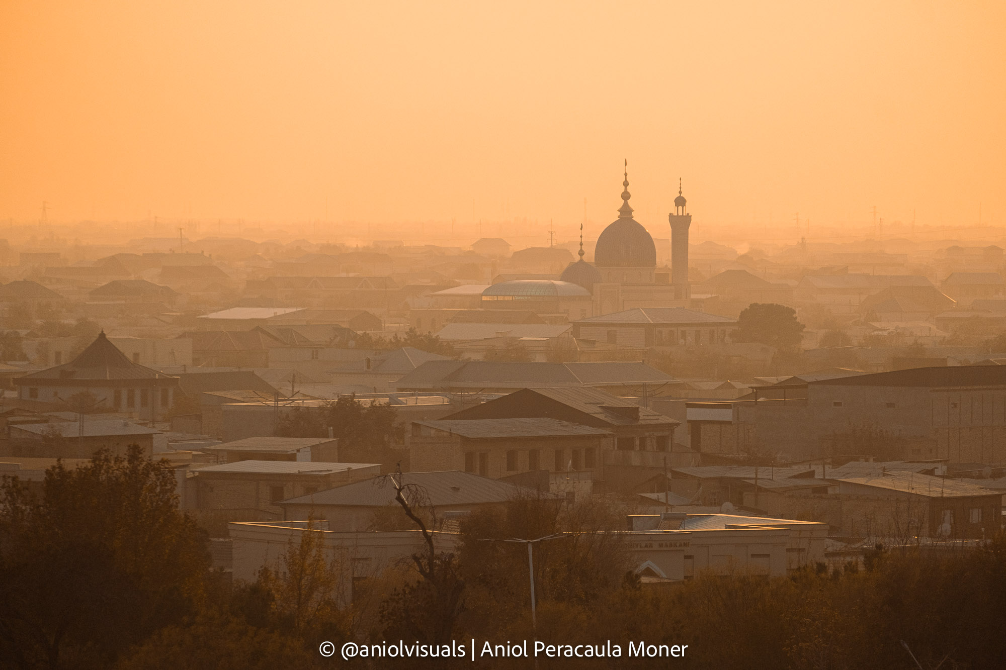 Bukhara sunset photography
