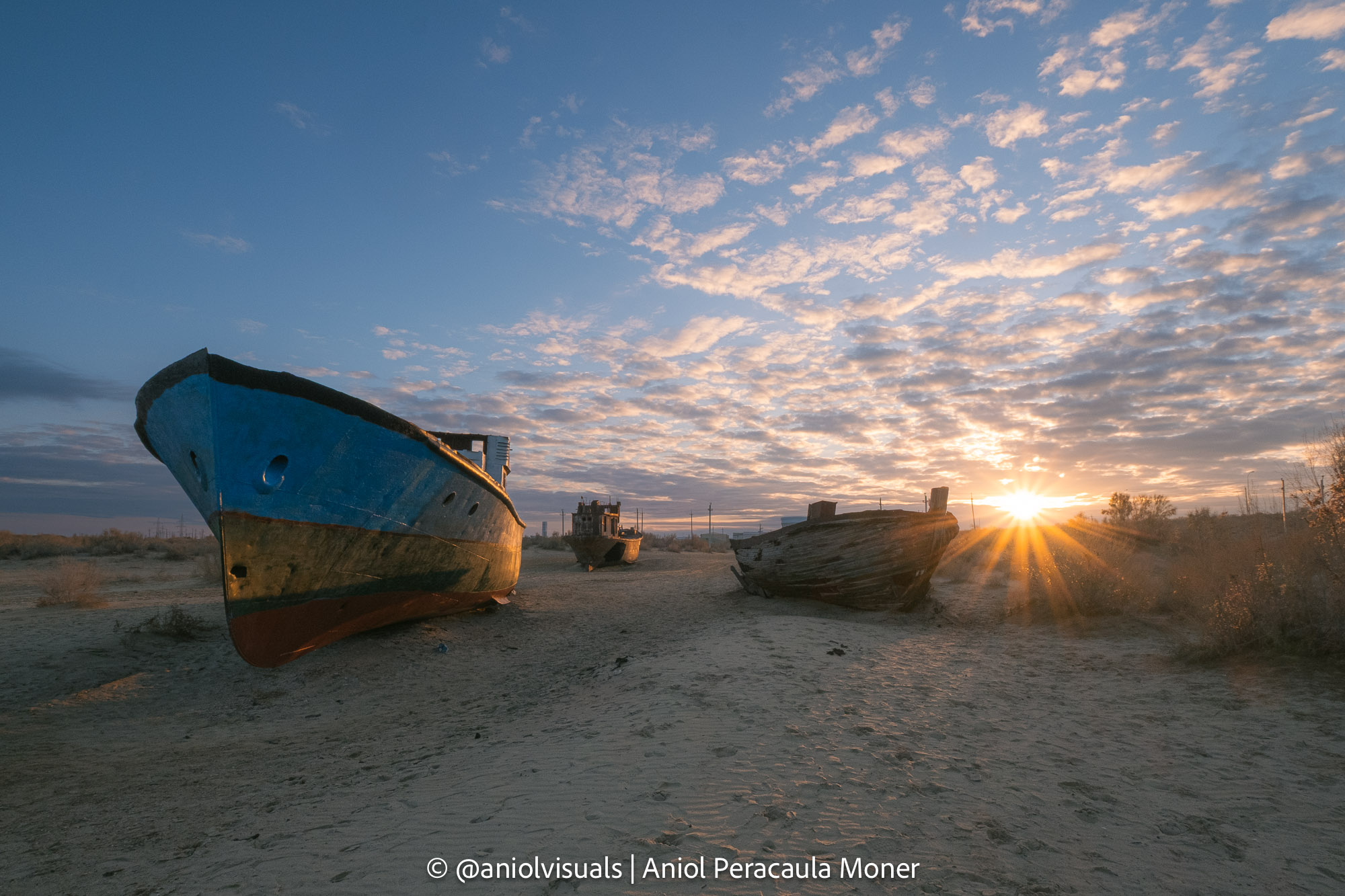 Aral sea Ship cemetery uzbekistan photography spots