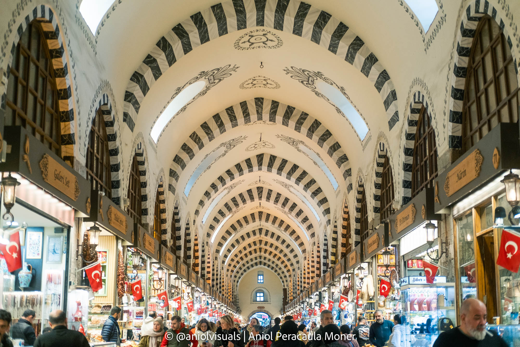 Istanbul spices bazaar