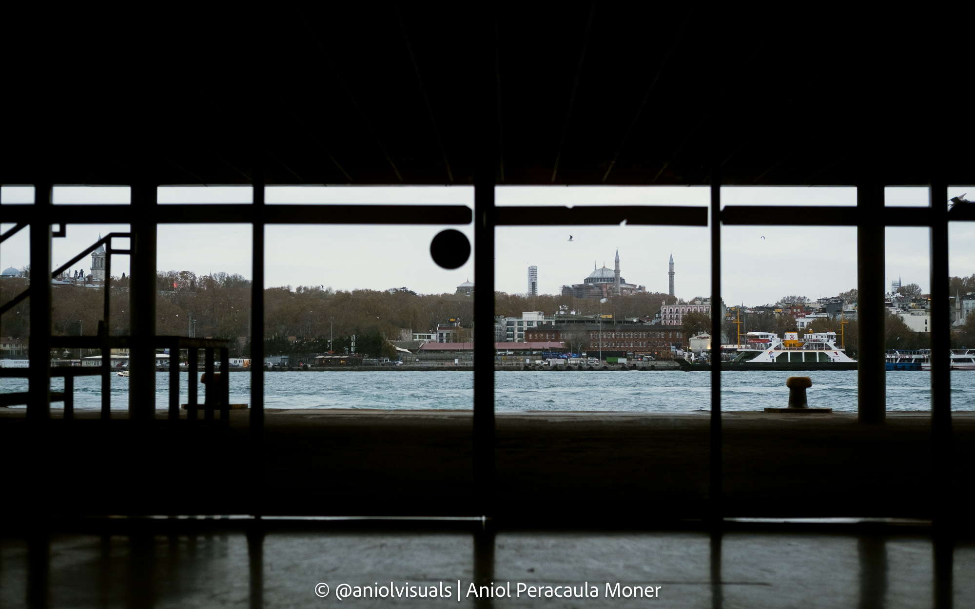 Istanbul ferry street photography