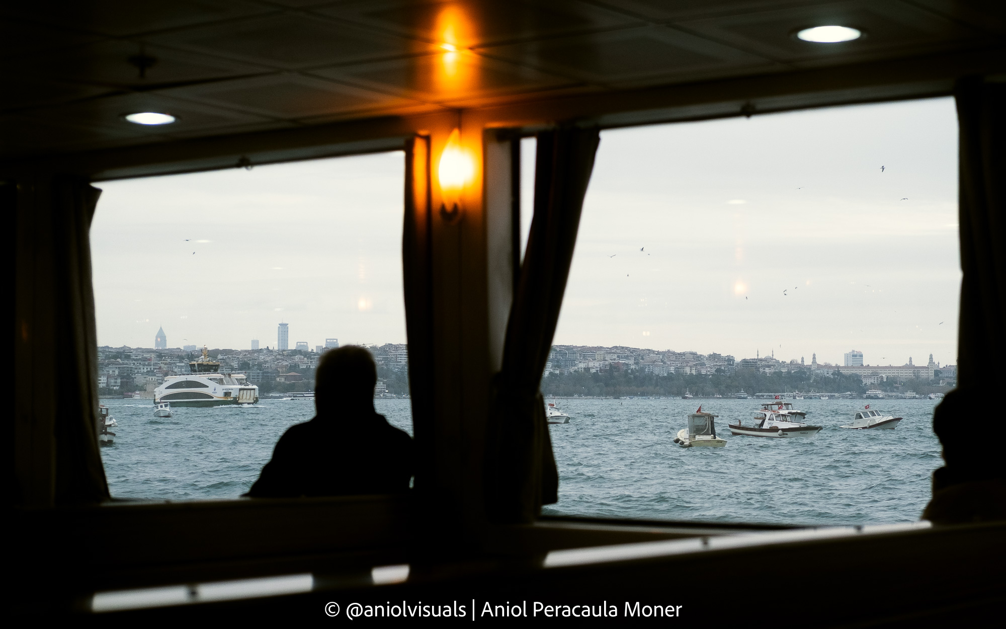 Istanbul ferry photography