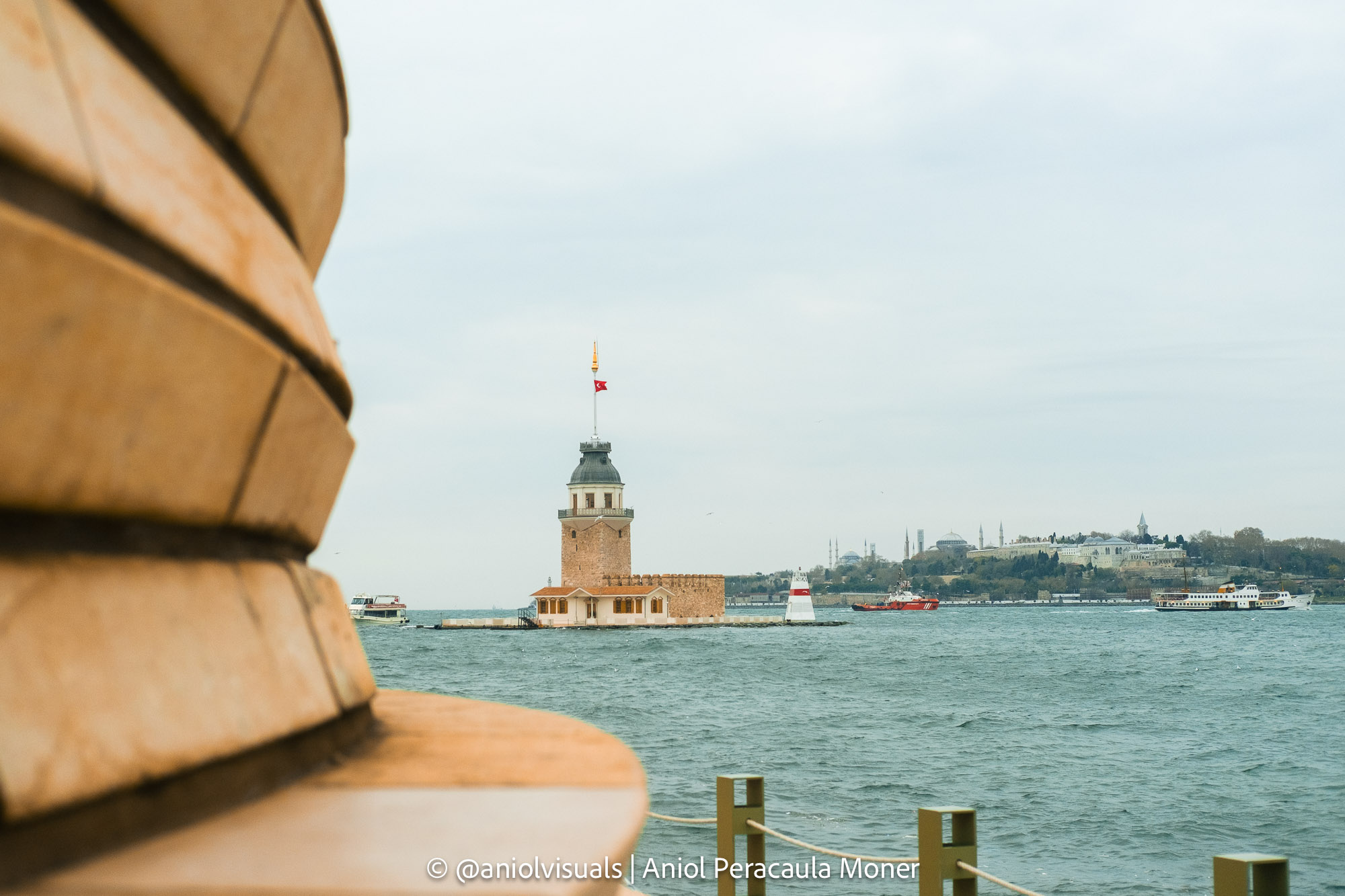 Istanbul maiden's tower photography spots