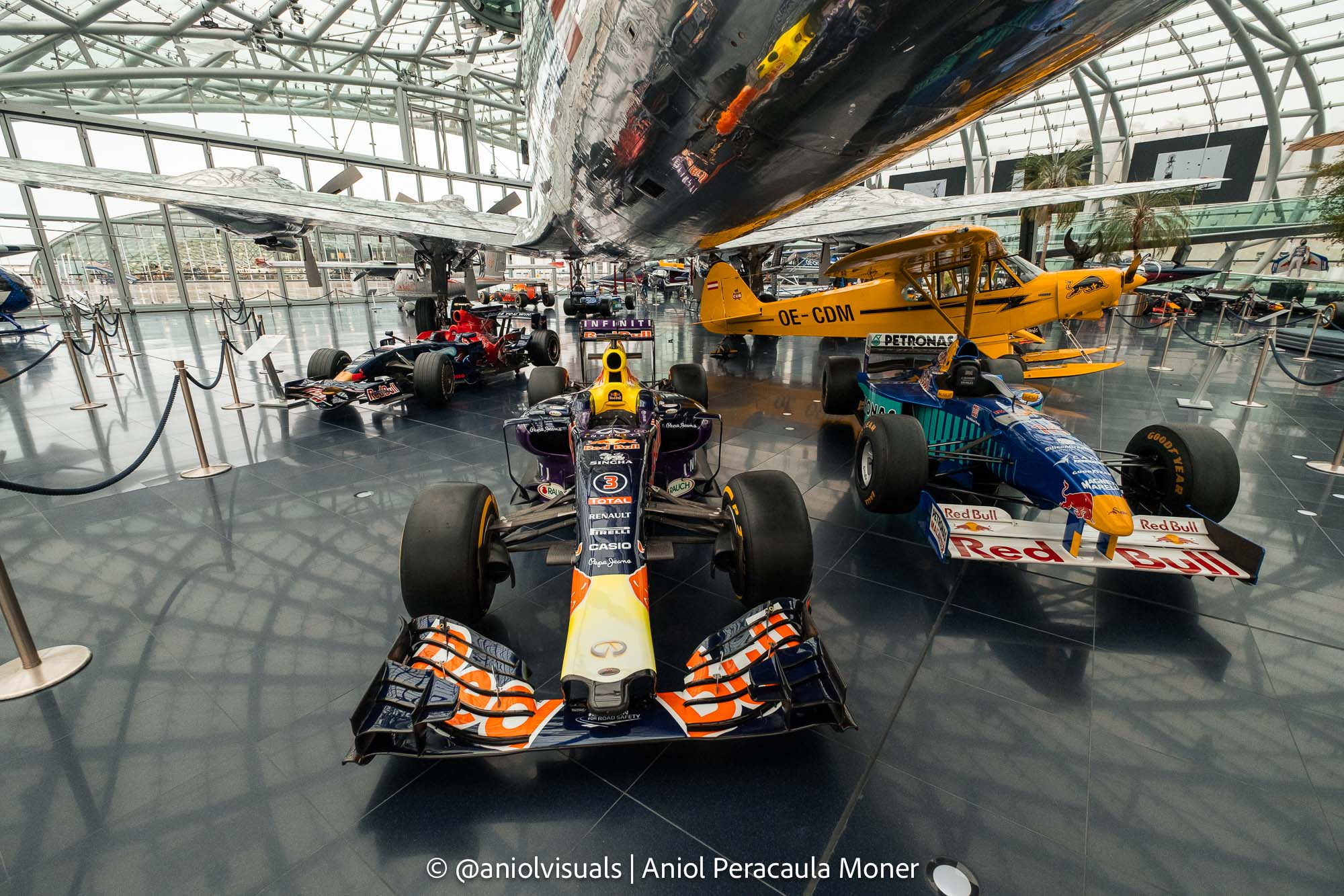 Salzburg red bull hangar photography