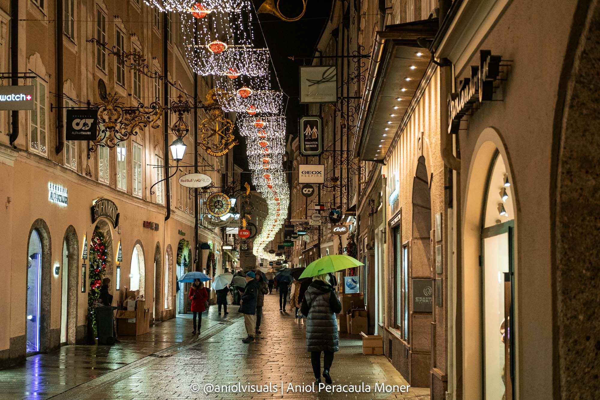 Salzburg old town street photography