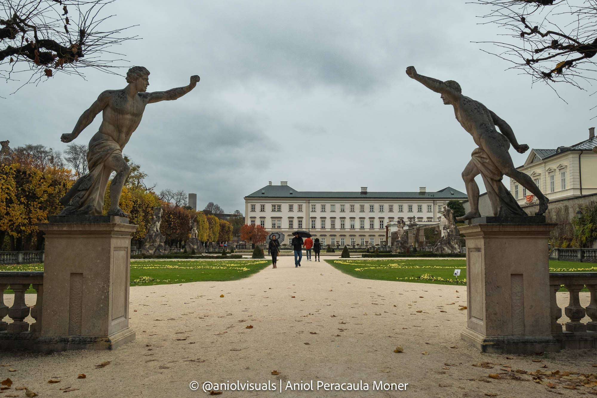 Mirabell palace gardens Salzburg