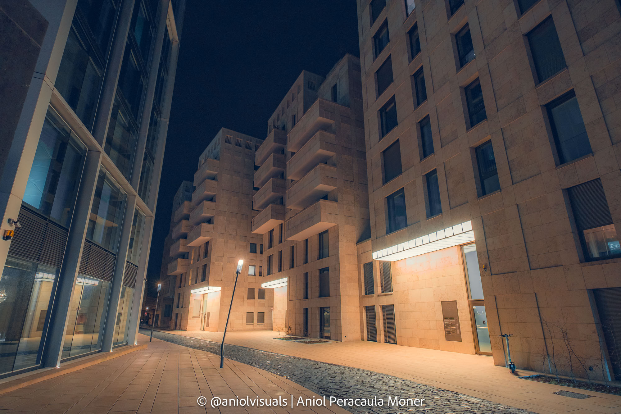 Frankfurt business district photography