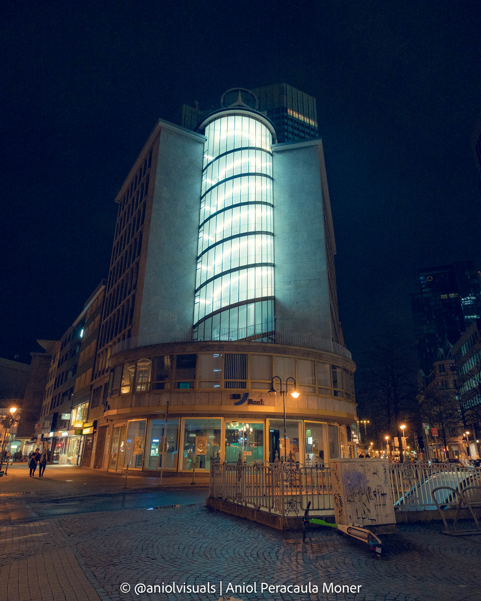 Frankfurt night street photography