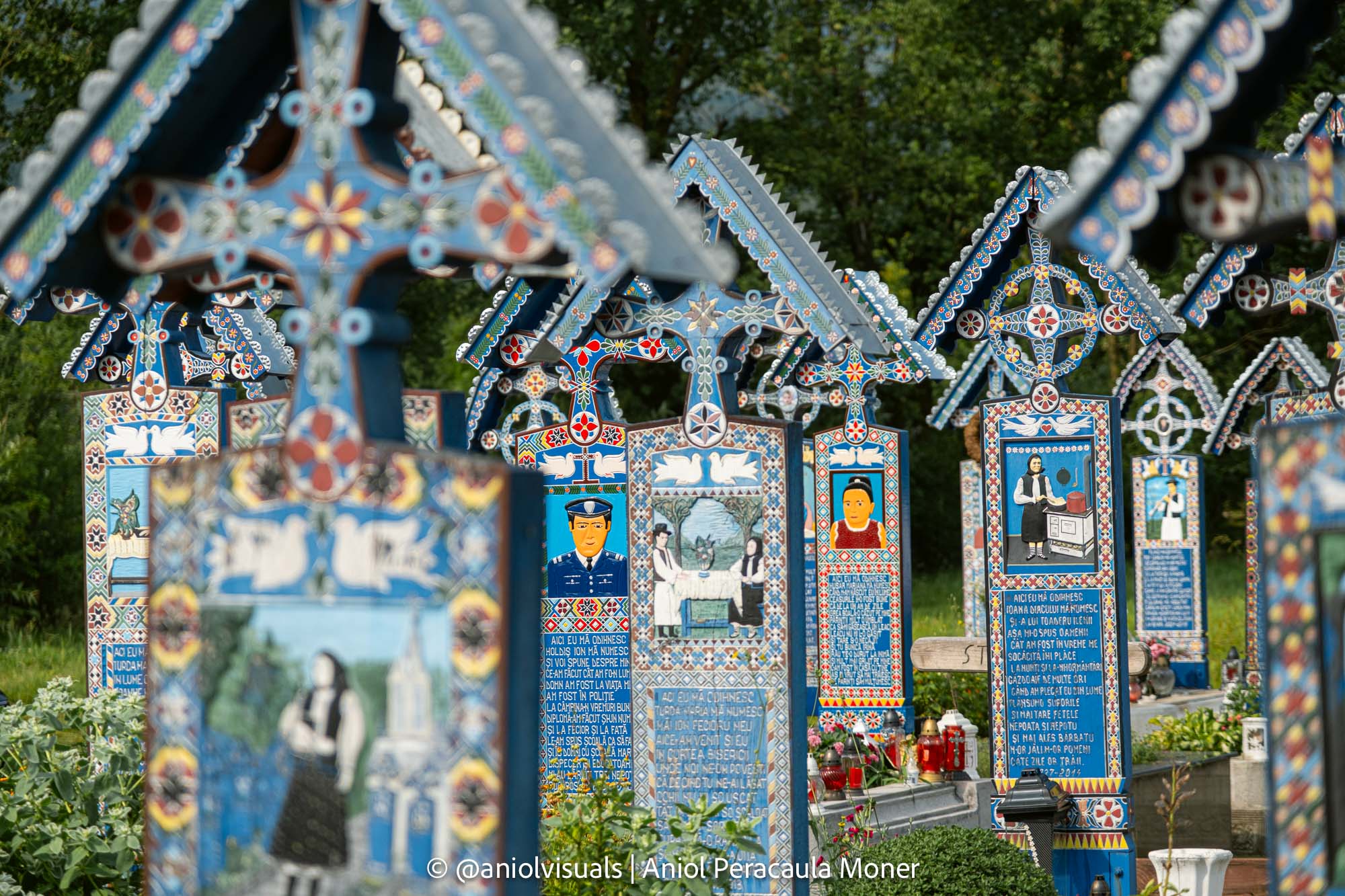 Romania famous cemetery photography