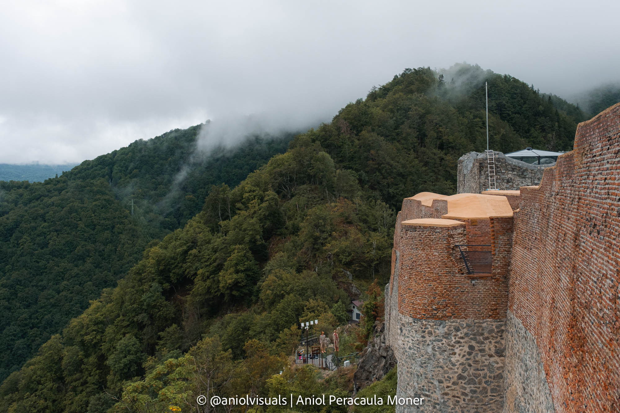 Poenari citadel romania
