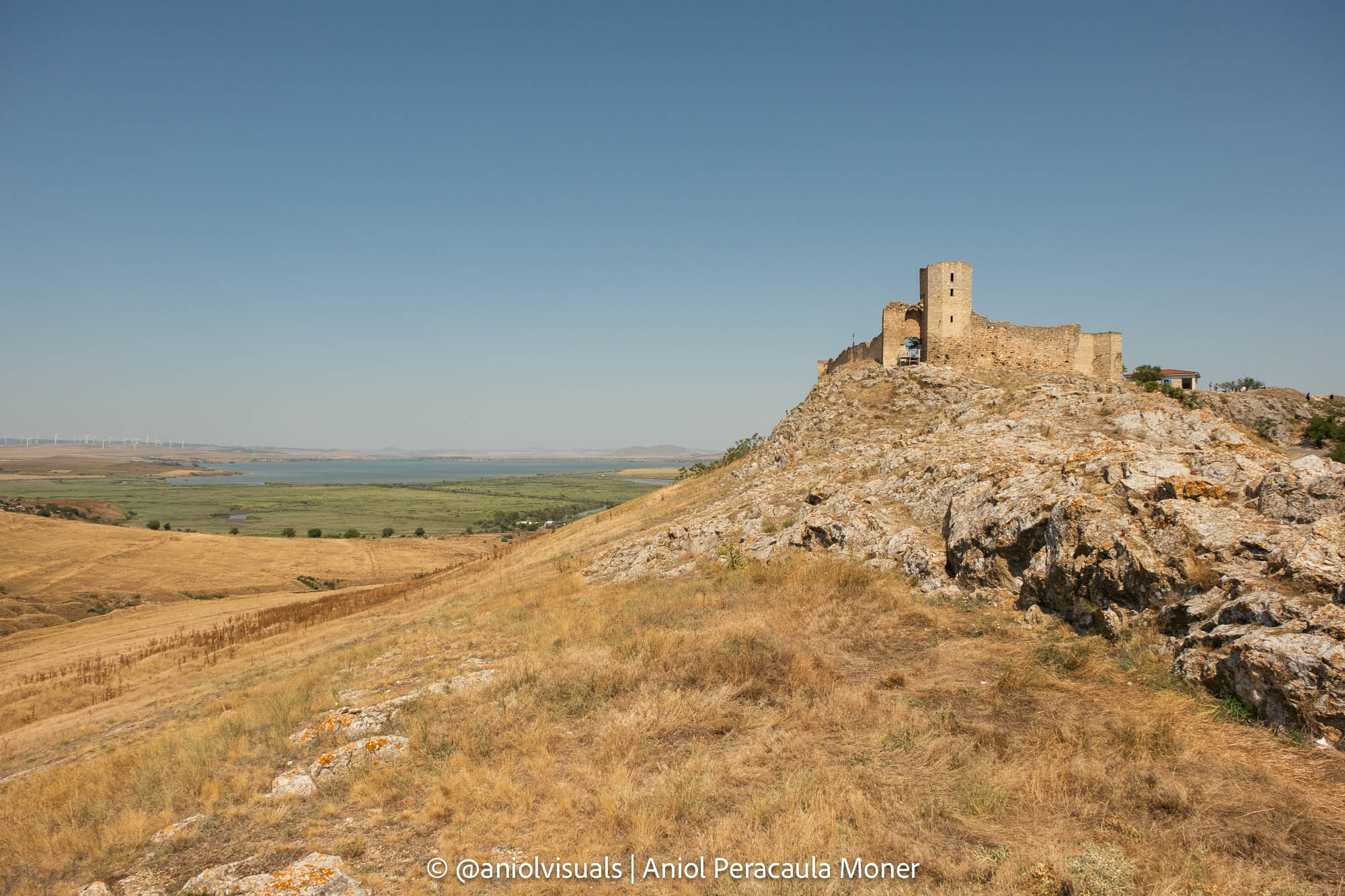 Enisala fortress photography