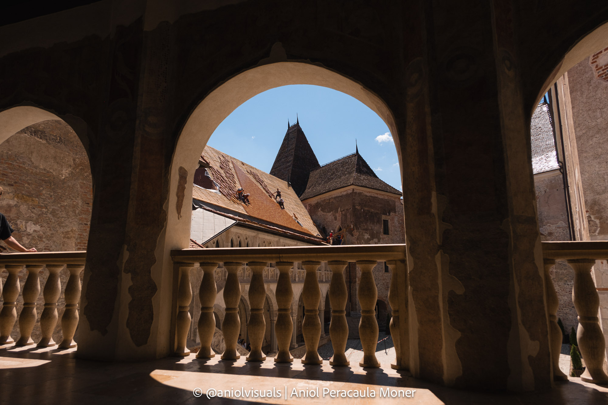 Corvin castle photography Romania